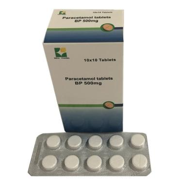 China GMP Certified Comprime Paracetamol Tablet with 250MG 500MG Volume and 3 Years Shelf Life en venta