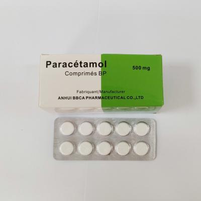 China Acetaminophenol White Paracetamo Tablets 0.3g 0.5g Circle Tablet Provide Registration And OEM en venta