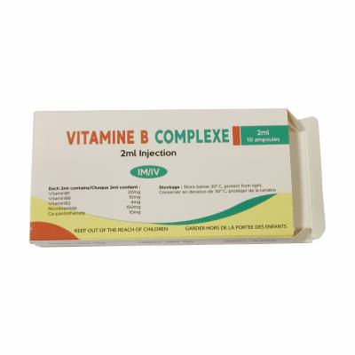 中国 無色の明確な液体のVitamin B Complexの注入2ml OEM 販売のため