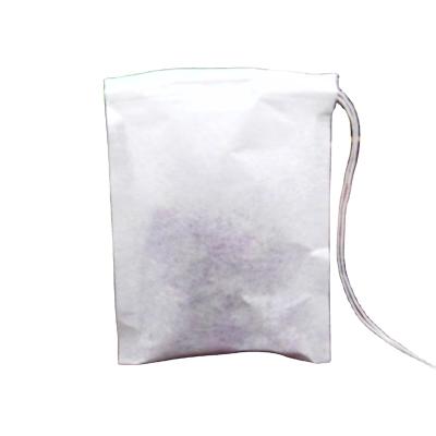 China 2021 Custom Drawstring Heat Seal Filter Paper Empty Tea Bag Each One Wholesale Custom for sale