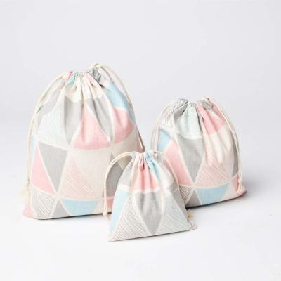 China High Quality Eco - Friendly Custom Drawstring Cotton Bag Gift Bag A Variety Of Design Choices for sale