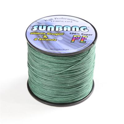 China Quality 8 Strands 500m Super Stable Direct Multifilament PE Saltwater Factory Braided Fishing Line for sale