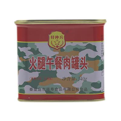 China Mre's Special Food Canned Ham Luncheon Meat Wholesale Canned Food 340g Luncheon Meat To Be for sale