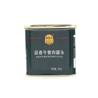 China Korea Canned Luncheon Meat Canned China Garlic Pork Luncheon Meat Mre Cheap Canned Rations for sale