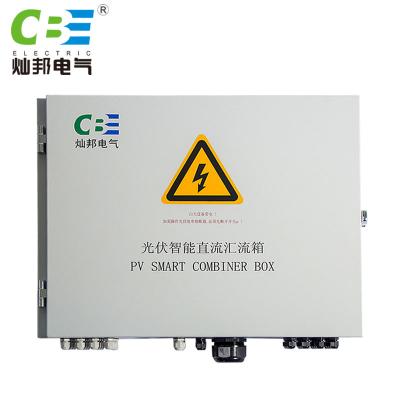 China Steel / Cold Rolled Stainless / Plastics Safety High Reliability Construction 25 Years Life AC DC Combiner Box For Solar Panel for sale