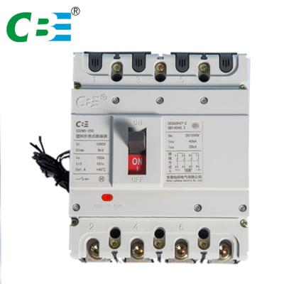 China PV System Molded Case 63A 1000V DC 4P Circuit Breaker 1000V 10KA for sale