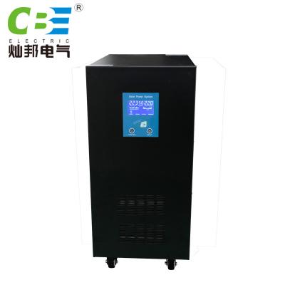 China Canbang 6kw 6000w 24vdc 48vdc 110vac 220vac off grid inverter 10 kw pure sine wave solar inverter solar system 297*139*72mm for sale