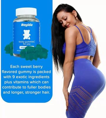 China Butt Enhancer + Natural Herbal Buttocks Enlargement Herbal Breast Enlargement Breast Enhancement OEM Private Label Hip Candy Butt Gummies for sale