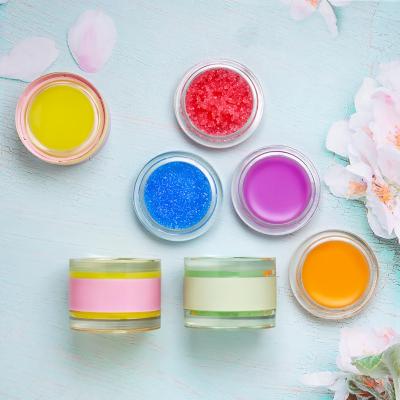 China Waterproof container custom logo applicator lip mask and brush packaging box wholesale organic vegan exfoliating lip scrub private label for sale