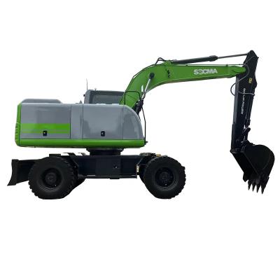 China Hotels SOCMA 8 TON ELECTRIC WHEEL EXCAVATOR for sale