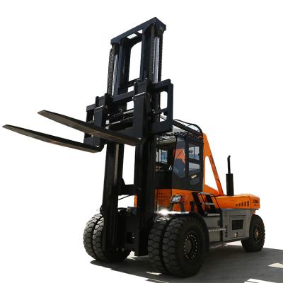 China heavy duty machinery repair shops diesel forklift 25ton 40ton 50ton 30ton forklift extension container forklift price for sale