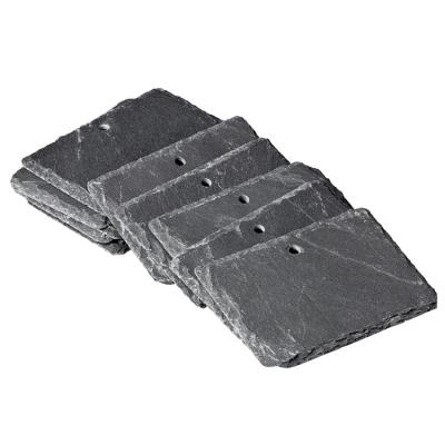 China Sustainable Slate Factory Labels Wholesale Sign Tags With Stainless Steel Stakes for sale