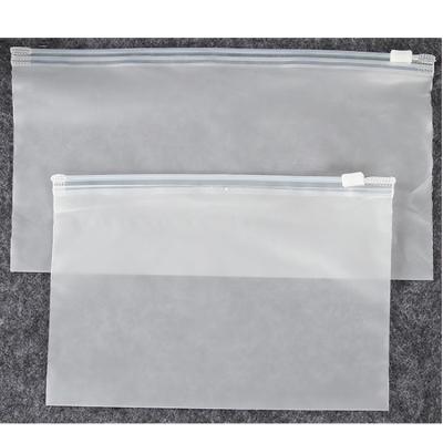 China Recyclable Customized Plastic Frosted Apparel Clear Bag For T Shirt Swimwear Packaging for sale