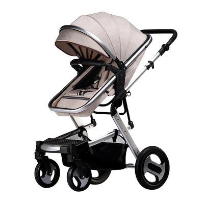 China Wholesale cheap polyester 3 in 1 travel system luxury baby stroller with bassinet and carseat for sale