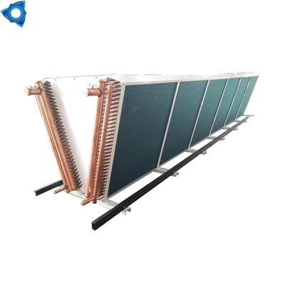 China Industrial Refrigeration Equipment Cold Storage Hotels KV Series Evaporator V Type Air Cooled Condenser Price for sale