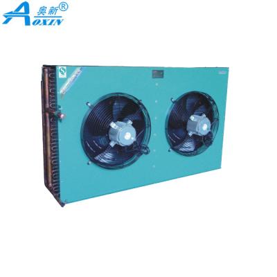 China Refrigeration Parts Left Hand Series Compact Vertical Air Cooled Condenser For Refrigeration Equipment for sale