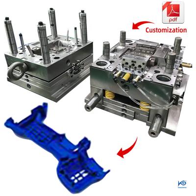 China 101 Steel Customization Rapid Prototype OEM ODM SPI 101 Long Life High Temperature Engineering Plastic Injection Molds for sale