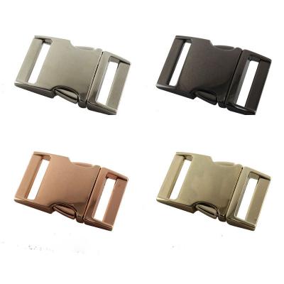 China 25mm Fabric Belt Buckle Quick Release Zinc Alloy Eco-Friendly Buckle for sale