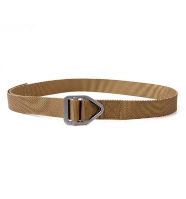 China Logo Customized Stock Gift Buckle Belt Coyote Tape Laser Hoop Factory Outlets Promotional Zinc Alloy Soft Nylon Tactical Eco-friendly for sale