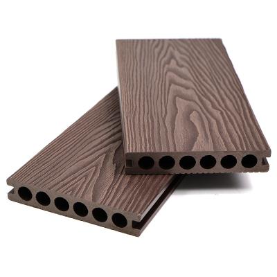 China Waterproof Interlocking Compound Decking Compound Decking Waterproof Anti-slip Wear Resistant WPC Outdoor Decking Decking for sale