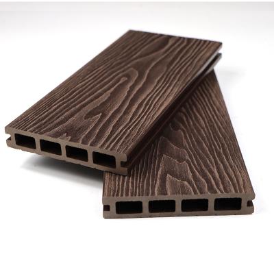 China National Standard Exterior Color WPC Mixed Decking Composite Wood Plastic Waterproof Anti-slip Wear Resistant Balcony Decking for sale