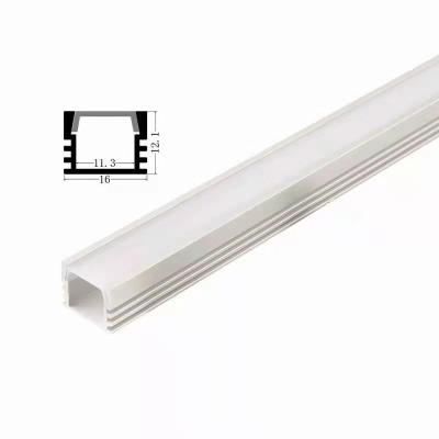 China door & ALP1103 16x12mm Aluminum Extruded Window Profile For Led Strip Lights for sale