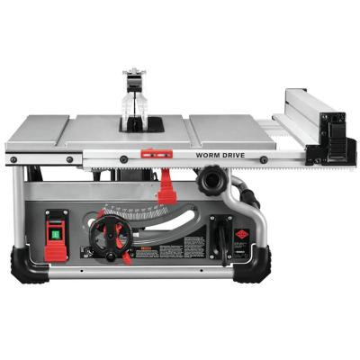 China Wood Saw Best 8 10 12 Inch Worm Drive Benchtop Portable Sliding Table Saw Tablesaws Price For Sale for sale