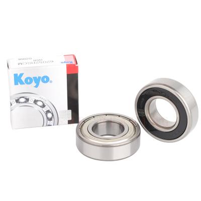 China KOYO Rubber Double Sealed 6305 Single Row Deep Groove Radial Ball Bearing Long Life With Snap Ring 6300 6301 6302 6303 6304 6305 for sale