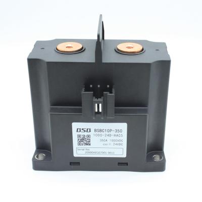 China 6VDC 1A High voltage dc contactor 600A 1000V 1500V coil voltage 12V 24V double coil  relay for PV Energy storage system BSBC10P-600 for sale