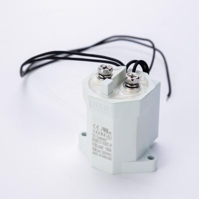 China High Voltage Dc Contactor 100A 750V 1000V Relay for EV Station Energy Storage System BSBC7 Dc 12 Volt 8VDC BSBC7-100 for sale