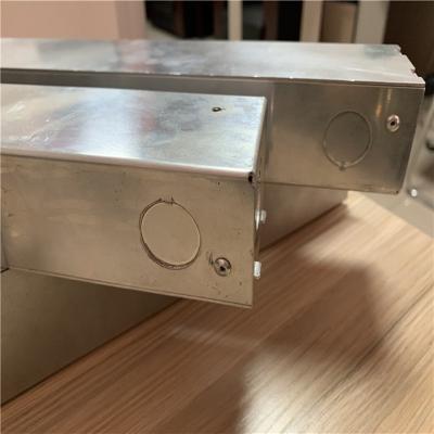 China OEM Auto Aluminum Machine Parts / Metal Stamping Electrical Parts Enclosure Junction Box Sheet Metal Fabrication for sale