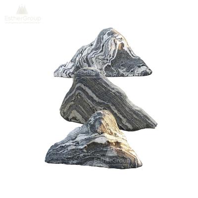 China Interior Decoration Slate Wabi-sabi Wabisabi Stone Wall Decor Sea Spray Texture Landscaping Natural Appearance for sale