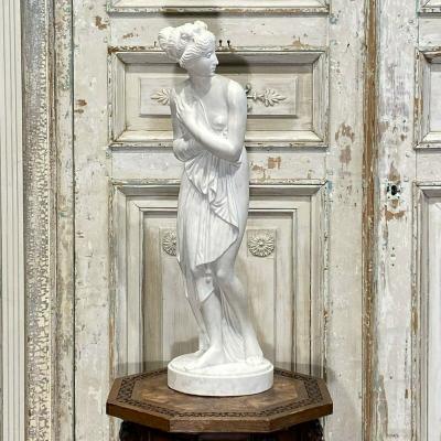 China Venus Sculpture Classic Design Classic White Marble Arte after Antonio Canova for sale