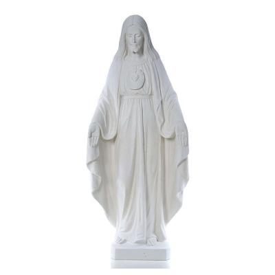 China Religious Hand Carved Religious Statue White Marble Christian Jesus Christ The Redeemer Statue Sculpture for sale