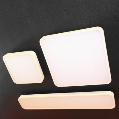 China Residential Square Shape Chandelier Modern Minimalist LED Ceiling Lamp Modern Decorative Indoor Lighting for sale