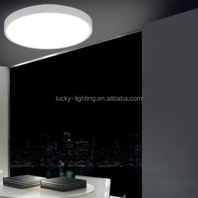 China Embeded 3 Year Warranty Flat Round Diameter 400 Mm Contracted Modern Style Led Ceiling Lamp for sale