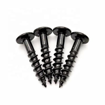 China Pan Head Square Drywall Black-Phosphating Screws for sale