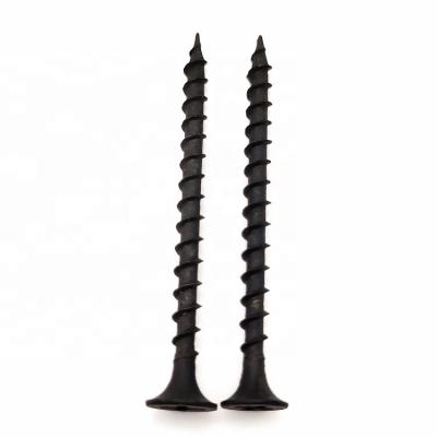 China Pan Coarse Thread Prime Bugle Black-Phosphating Drywall Screws For Gypsum Board for sale