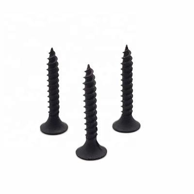 China Pan Fin Wire Bugle Head Black-Phosphating Drywall Screws For Gypsum Board for sale