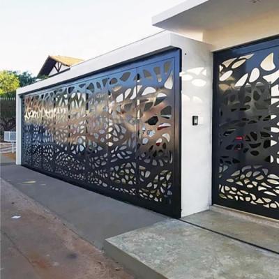 China Easily Assembled High Quality Decorative Garden Border Perimeter Laser Cut Fence for sale