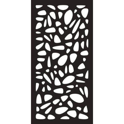 China Easily Assembled Customized Villa Garden Decorative Laser Cut Aluminum Fence For Farmhouse for sale