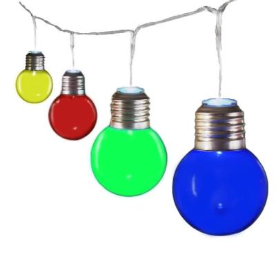 China Indoor outdoor Christmas perfect decorative LED colorful string light with 8 lighting modes for sale