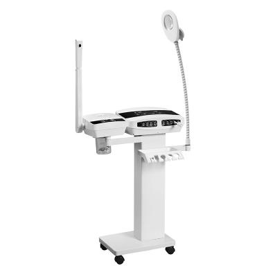 China Facial Care Multifunction Beauty Machine With Rotary Brush / Magnifying Lamp for sale