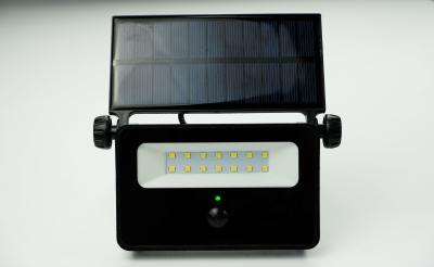 China LED Solar Light 850lm IP65 Waterproof Outdoor PIR Motion Sensor Solar Wall Light for sale