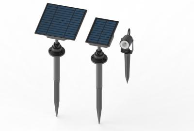 China La prenda impermeable IP65 75 LmX4 llevó la luz solar del jardín de la trayectoria de la lámpara del césped de las luces de la pared en venta