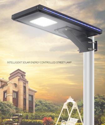 China 40W Installation Simple LED Solar Integration Smart Street Lamp Garden Lamp Solar Street Lamp for sale