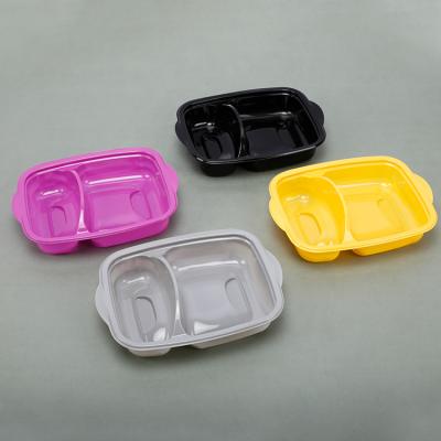 China High-quality Environmental Protection Food Container Microwavable Biodegradable Plastic Takeout Food Containers With Lids for sale