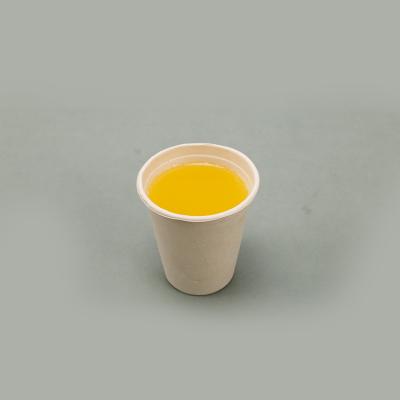 China For Custom Food Packaging Size Sugarcane Paper Cups 8oz 12oz Sugarcane Bagasse Cups One Time Coffee Paper Cup Wholesale With Lid for sale