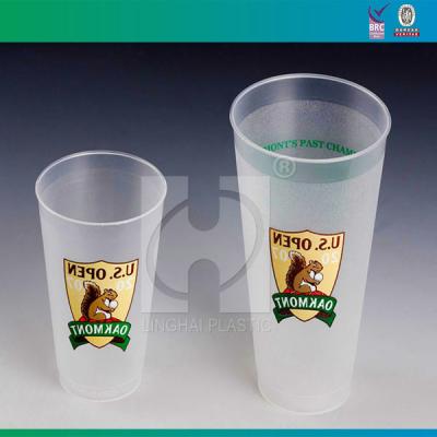 China Wholesale Fashion Customized Disposable 16oz Food Plastic Cup With Lid for sale