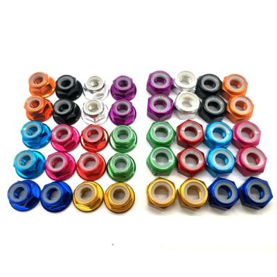 China M8 Nylon Hex Insert Lock Nut Hex Nut for sale